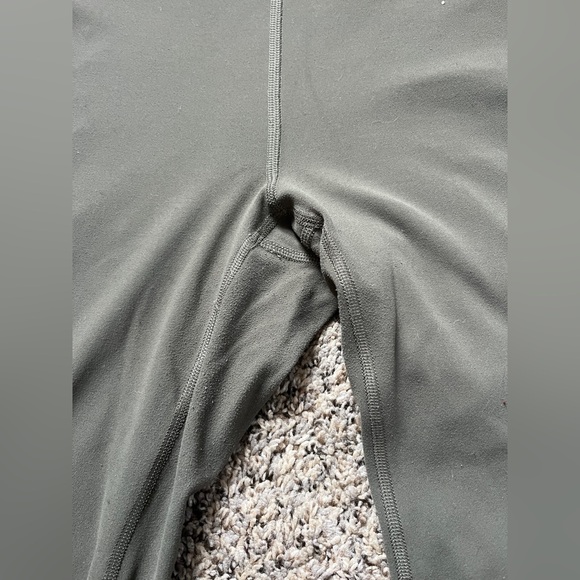 Lululemon Dark Green Flare Pants - Picture 6 of 7